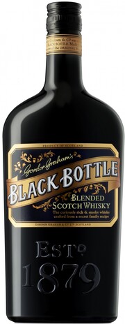 На фото изображение Black Bottle, 0.7 L (Блэк Боттл в бутылках объемом 0.7 литра)