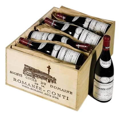 Set Domaine de la Romanee-Conti, 2009, set of 12 bottles, wooden