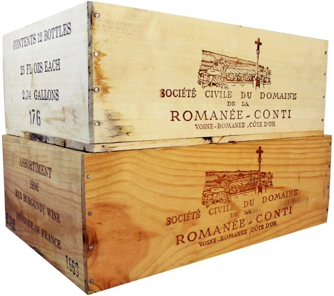 ワイン木箱　Roc de Cambes & Romanée-Conti Винный набор «Domaine de la Romanee-Conti», 2008, set of 12