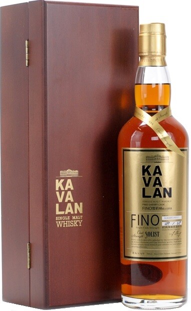 Whisky Kavalan, Solist Fino Sherry Cask (57%), gift box, 700 ml