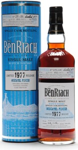 Benriach Moscatel Finish, 36 Years Old, 1977, in tube, 0.7 л
