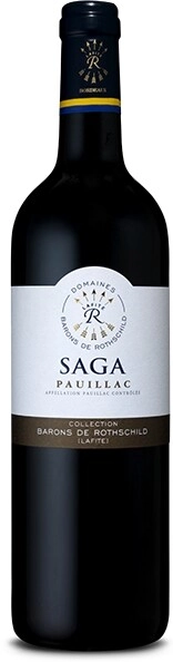 Суреттегі сурет Domaine Barons de Rothschild, Saga Pauillac AOC, 0.75 L