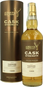 Gordon & MacPhail, Cask Strength Tormore, 1999, in tube, 0.7 L