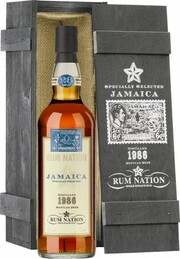 Rum Nation, Jamaica 26 Years Old, 1986, wooden box, 0.7 L