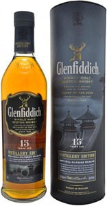 Glenfiddich 15 Years Old Distillery Edition, in tube, 0.7 L
