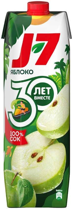 Juice PepsiCo, J-7 Green Apple, Tetra Pak, 970 ml PepsiCo, J-7