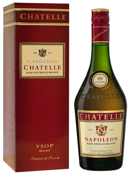 Бренди Chatelle, «Napoleon» VSOP, в подарочной коробке, 0.7 л