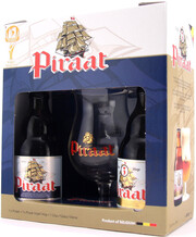 Piraat, gift set (2 bottles & glass), 0.33 л