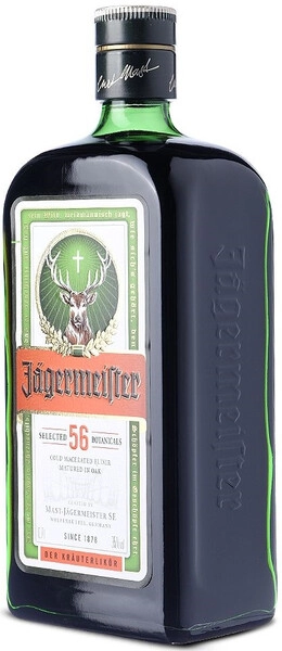 Ликер "Jagermeister", 0.7 л — купить ликер "Егермейстер", 700 мл — цена 1690 руб в Winestyle