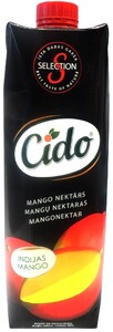 Сок Cido Indian Mango nectar, 1 л