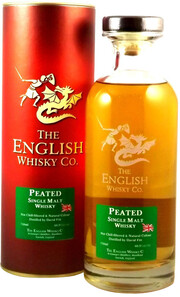 English Whisky, Peated Single Malt, decanter, 0.7 л