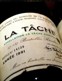 Wine Domaine de la Romanee-Conti, La Tache AOC, 1993, 750 ml
