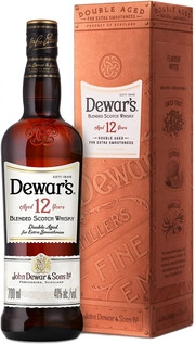 In the photo image Dewars 12 years old, in box, 0.7 L