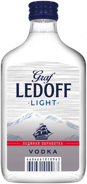 Водка «Graf Ledoff» Light, 0.25 л — купить водку «Граф Ледофф