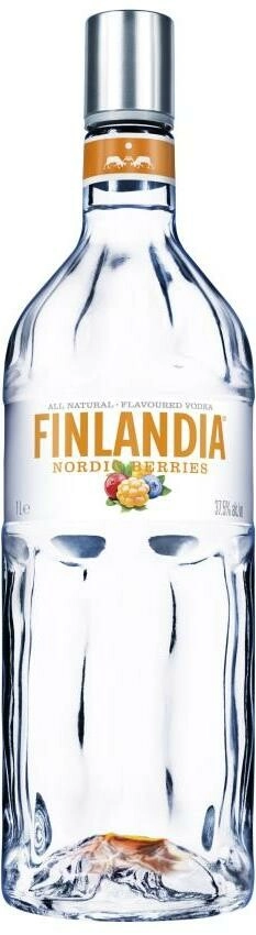 Vodka Finlandia, Nordic Berries, 1000 ml Finlandia, Nordic Berries