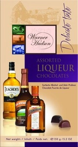 Piasten, Warner Hudson, Assorted Ligueur Chocolates, 150 g
