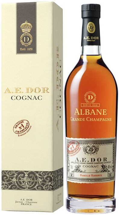 Cognac A.E.Dor, Albane Grande Champagne, gift box, 700 ml A.E.Dor