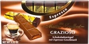 Maitre Truffout, Grazioso Dark Chocolate with Espresso Cream Filling, 8x12,5 g, 100 g
