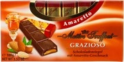 Maitre Truffout, Grazioso Dark Chocolate with Amaretto Cream Filling, 8x12,5 g, 100 g