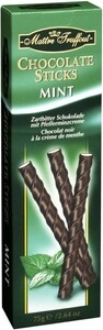 Maitre Truffout, Dark Chocolate Sticks Mint, 75 g