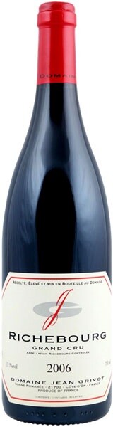 Wine Domaine Jean Grivot, Richebourg Grand Cru, AOC 2006, 750 ml