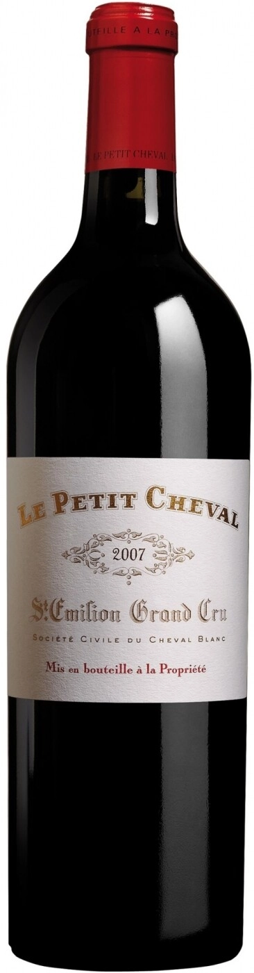 Wine Le Petit Cheval Saint Emilion Grand Cru AOC, 2007, 375 ml Le 