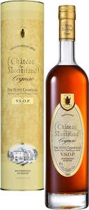 Chateau de Montifaud VSOP, Fine Petite Champagne AOC, gift box, 0.5 л