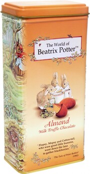 In the photo image The World of Beatrix Potter Almond Milk Truffle Chocolate, 220 g