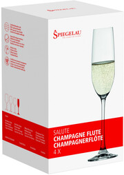 Spiegelau, Salute Champagne Flute, Set of 4 pcs, gift box, 210 мл