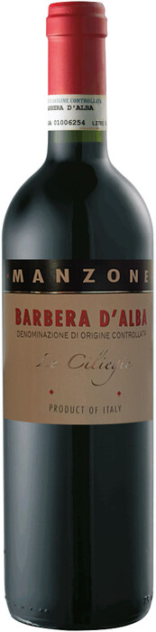 In the photo image Manzone, Le Ciliegie Barbera dAlba DOC, 2013, 0.75 L