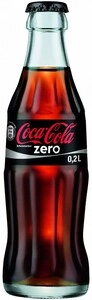 Безалкогольный напиток Coca-Cola Zero, Glass, 250 мл