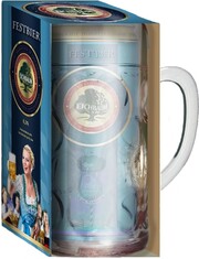 In the photo image Eichbaum Festbier, in can with mug, 0.95 L