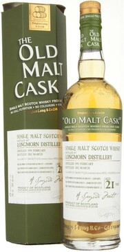 In the photo image Douglas Laing, Longmorn 21 Years Old, 1991, gift box, 0.7 L