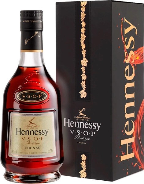 Коньяк «Hennessy» V.S.O.P, в подарочной коробке, 0.35 л — купить