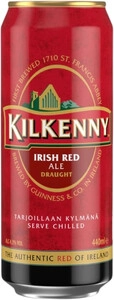 Kilkenny Draught (with nitrogen capsule), in can, 0.44 L