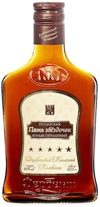 Derbent cognac factory, Rossiysky 5 stars, 250 ml