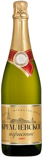 In the photo image Moscow Champagne Winery, Kremlin Sparkling Brut, 0.75 L