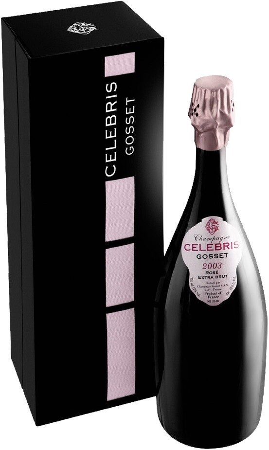 Champagne Gosset Celebris Rose Extra Brut 2003, gift box, 750 ml