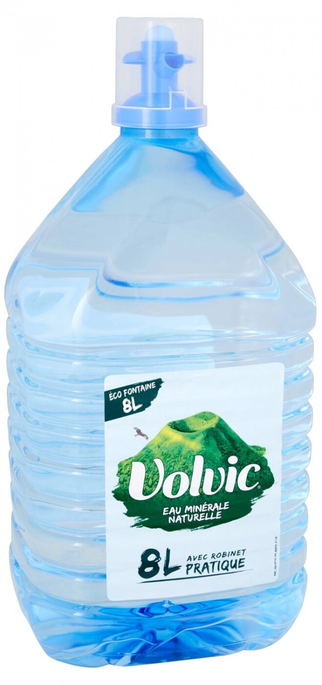 Минеральная вода Volvic 8 л в пластике - 1 шт.