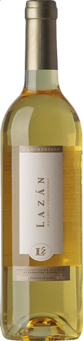 In the photo image Lazan Chardonnay-Macabeo, Somontano DO, 2014, 0.75 L