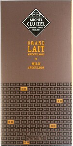 Michel Cluizel, Chocolat Grand Lait Speculoos, 100 г