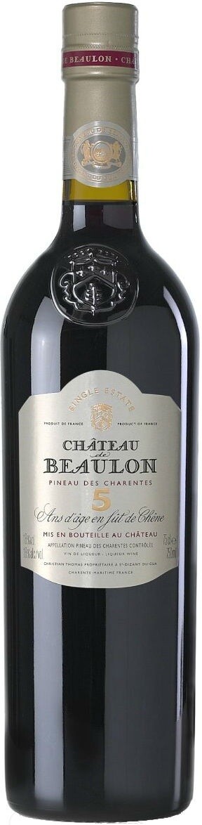 Wine Chateau de Beaulon, Pineau des Charentes Red, 5 Years, 750 ml Chateau de Beaulon, Pineau des Charentes Red, Years – price, reviews