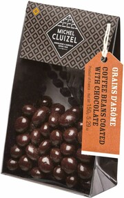 Michel Cluizel, Dragee Grains DArome Coffee Beans Coated with Chocolate, 150 g