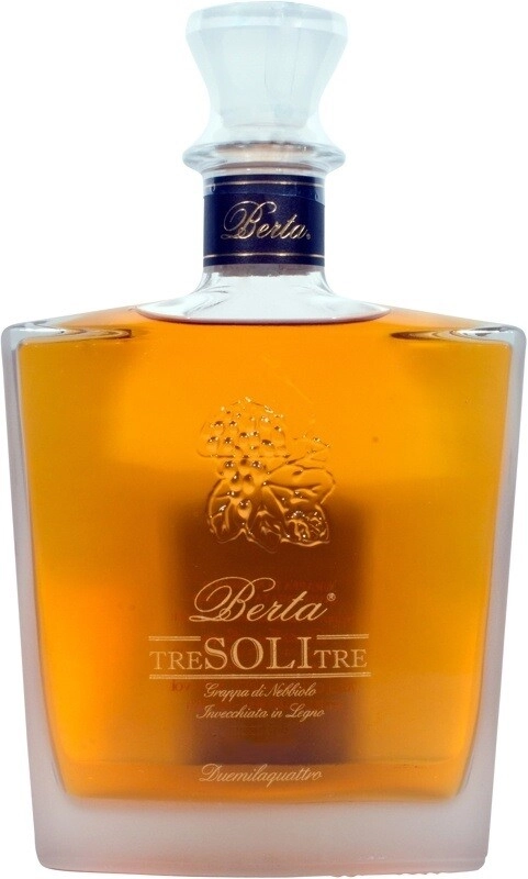 Grappa Tre Soli Tre 0.7 l - Berta