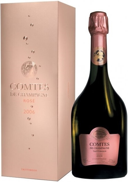 Champagne Taittinger, Comtes de Champagne, Rose, 2006, gift box