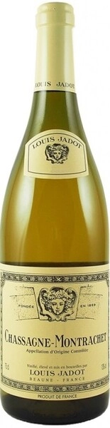 Вино белое сухое Луи Жадо, Шассань-Монраше, 2013, 0.75 л — купить