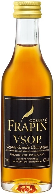 In the photo image Frapin V.S.O.P. Grande Champagne, Premier Grand Cru Du Cognac, 0.05 L