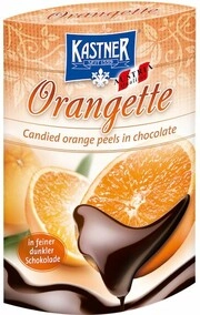 Kastner, Orangette in Bitter Schokolade, 100 g