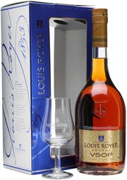Louis Royer VSOP, gift box with glass, 0.7 л