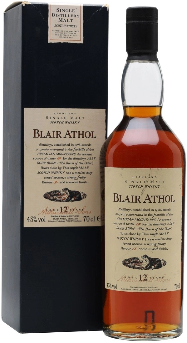 Whisky Blair Athol 12 Years Old, gift box, 700 ml Blair Athol 12